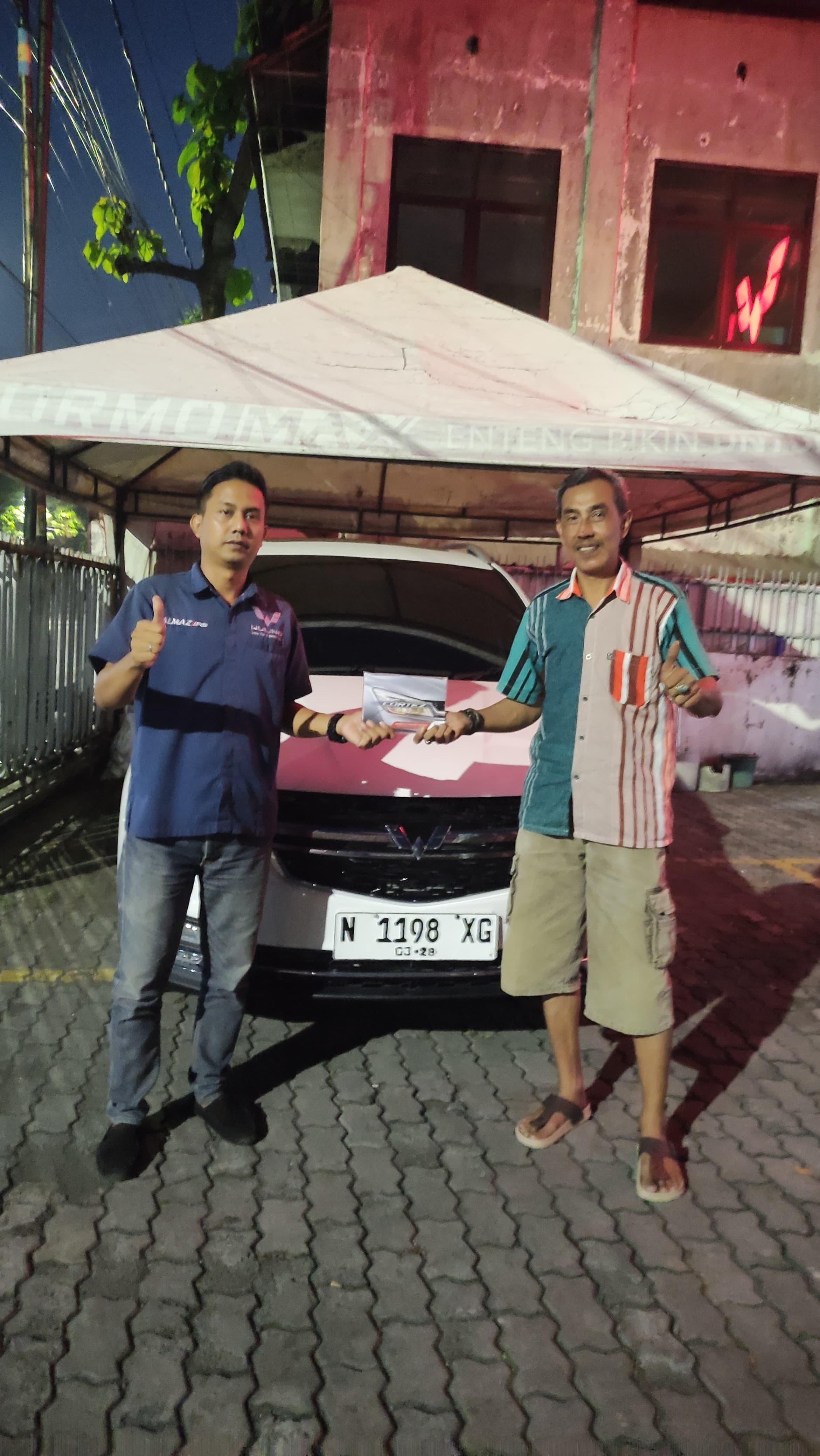 Serah Terima Mobil Wuling Pasuruan